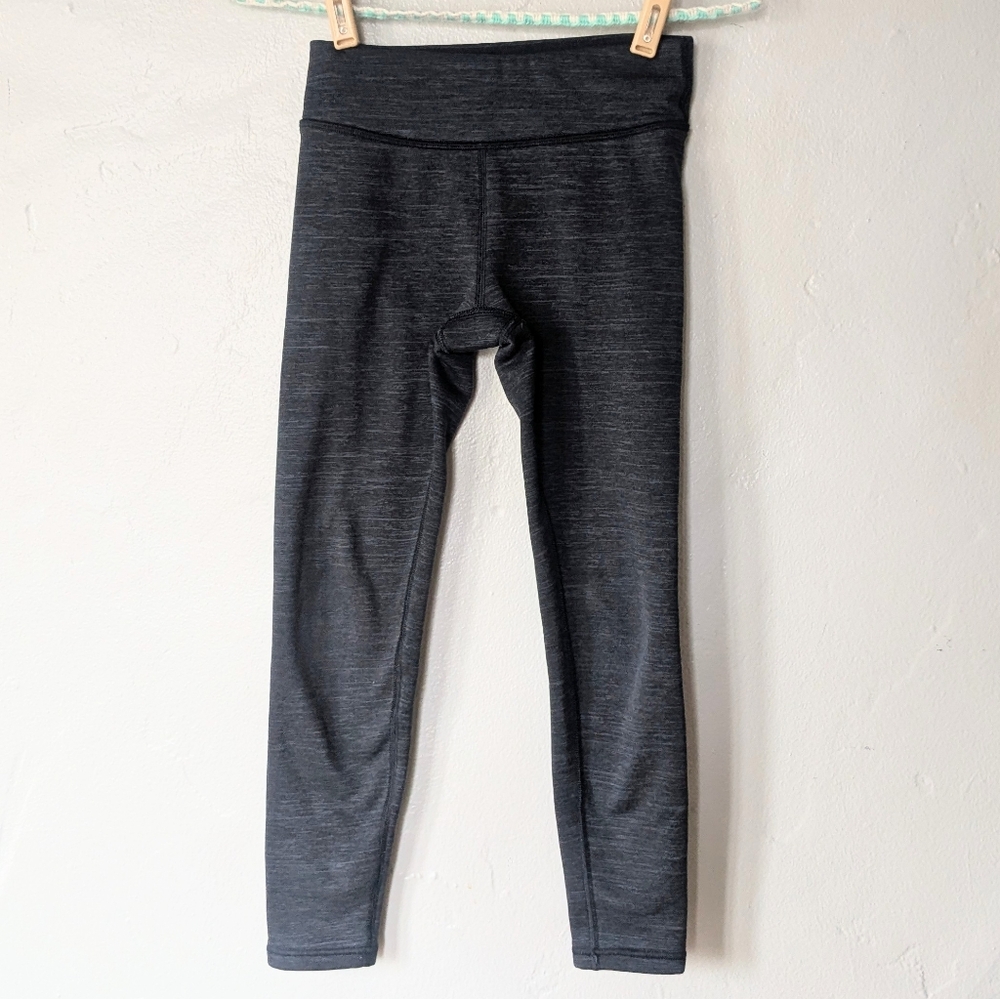 Athleta Girl High-Rise Polartec Performance Tight Pants - Size S (7) Gray